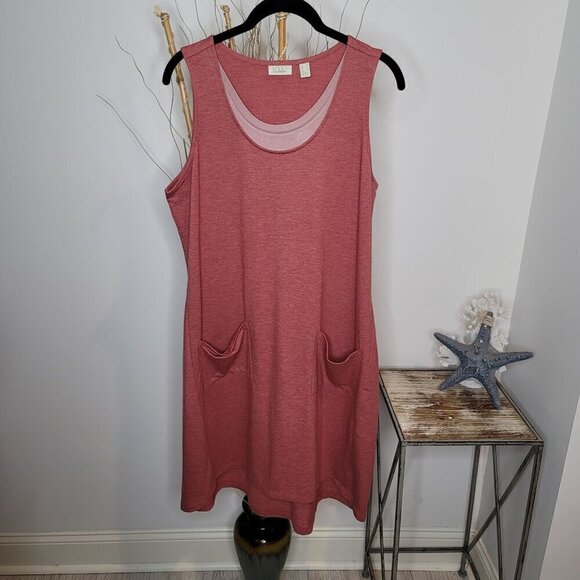 LOGO by Lori Goldstein Dresses & Skirts - LOGO Lounge By Lori Goldstein Dress Womens Medium